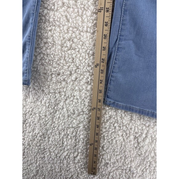 We The Free Pants Women's Size XS Blue In My Feelings Cropped Slim Flare Boho - Picture 7 of 11